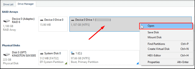 Gestionnaire de disques et matrices RAID Gestionnaire de disques et matrices RAID