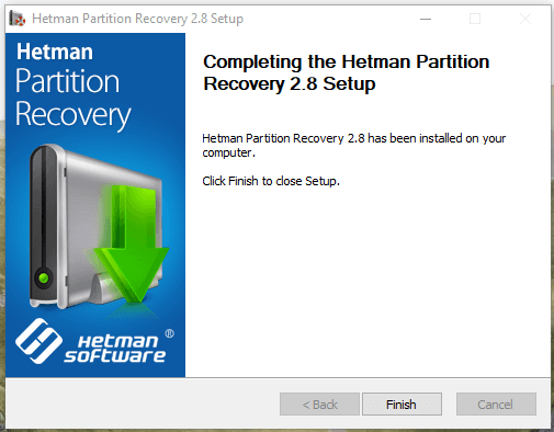 Hetman Partition Recovery Hetman Partition Recovery