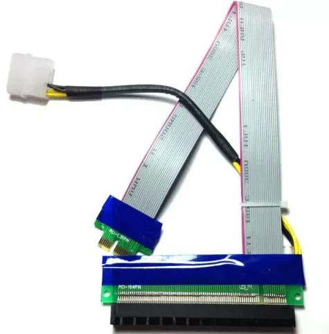 Adapter von X1 auf X16 Adapter von X1 auf X16
