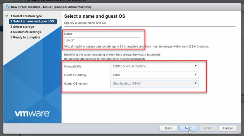 Donnez le nom de la machine virtuelle et précisez sa famille et sa version de système d'exploitation Donnez le nom de la machine virtuelle et précisez sa famille et sa version de système d'exploitation
