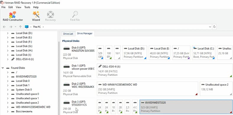 Hetman RAID Recovery Hetman RAID Recovery