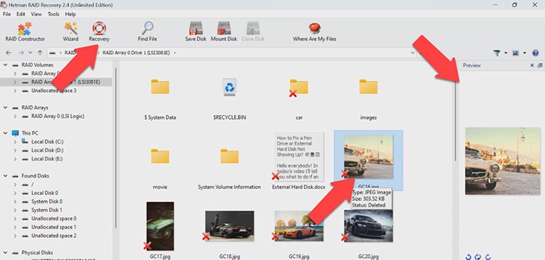 Hetman RAID Recovery Datenrettung Hetman RAID Recovery Datenrettung