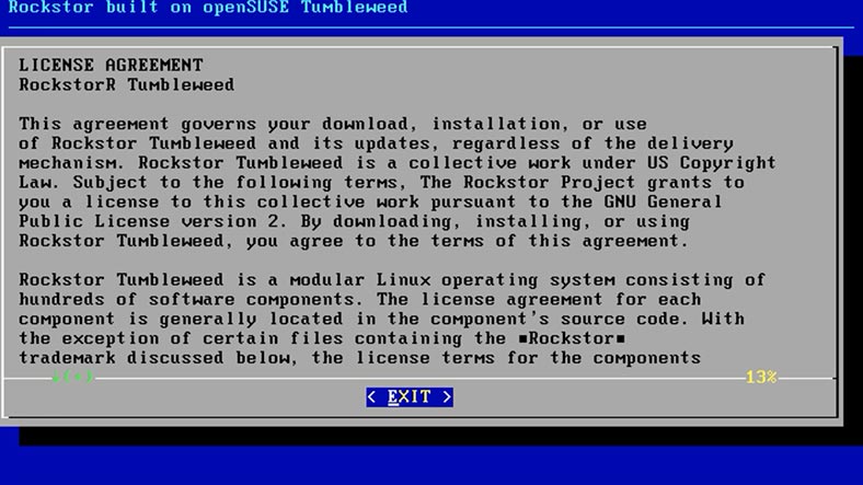 Accept the License Agreement Accept the License Agreement