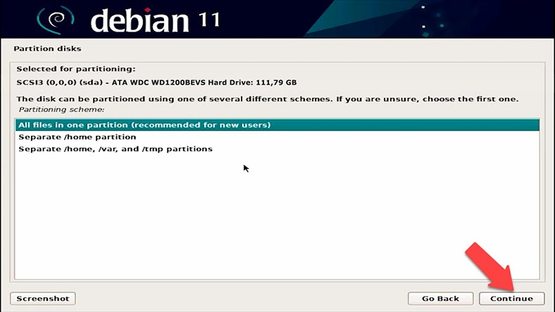 Wählen Sie die Aufnahmemethode – Alle Dateien in einer Partition Wählen Sie die Aufnahmemethode – Alle Dateien in einer Partition